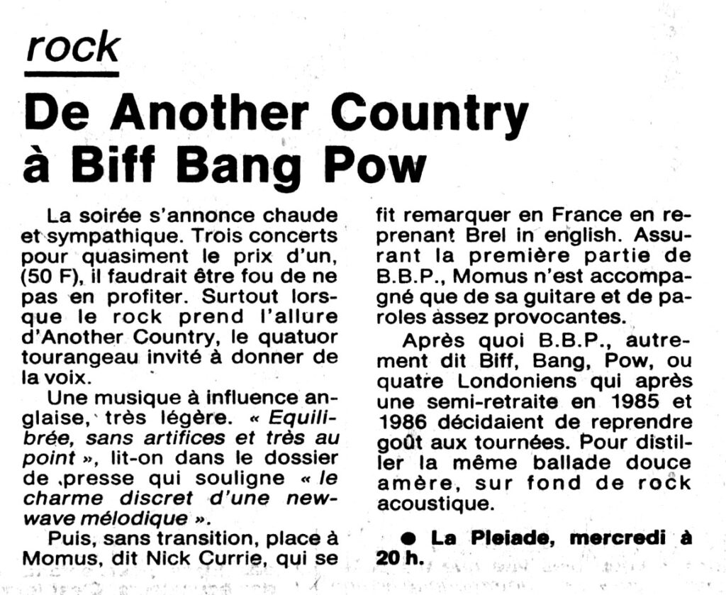 1988.02.02-NRCO.3ADPREc-1024x839 Another Country, Momus, Biff Bang Pow ! (03/02/88)