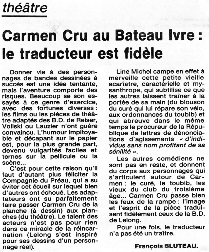 1988.02.05-Presse-NR01-51-Z-4-847x1024 Compagnie du Préau "Carmen Cru" (05 et 06/02/88)