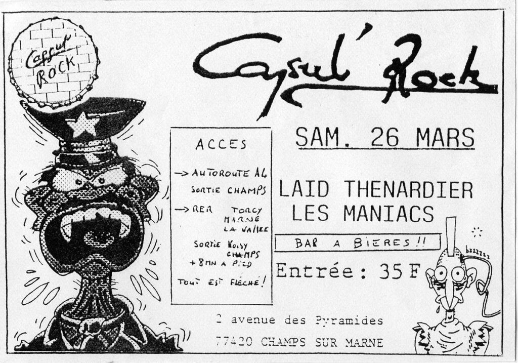 1988.03.26-CapsulRock-ArchivesFL-1024x717 Laid Thenardier, Maniacs (26/03/88)