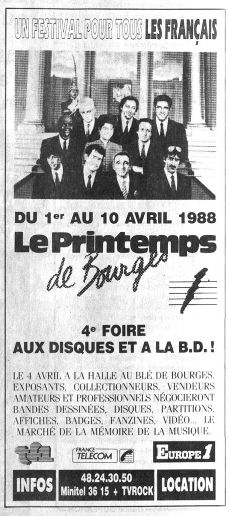 1988.03.05-NRCO.2ADPREa-456x1024 "Printemps de Bourges" (01 au 10/04/88)