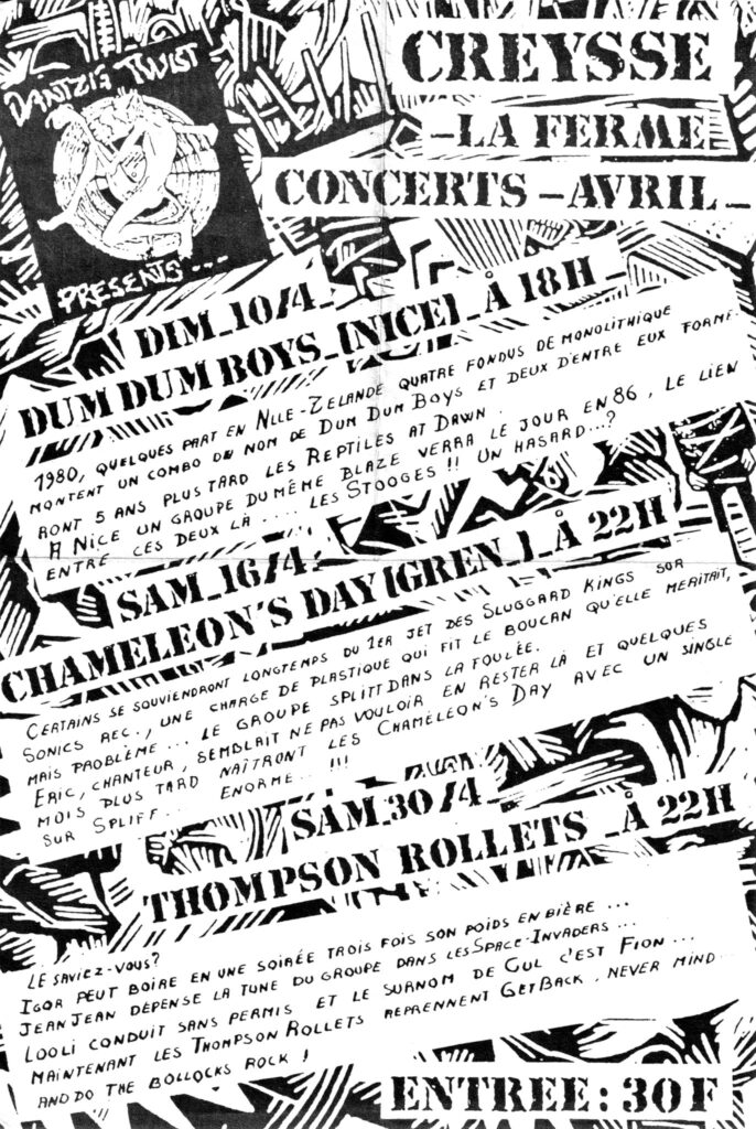 1988.04.10-Flyer01-Rock-Around-The-Clautre-686x1024 Chameleon's Day (16/04/88)