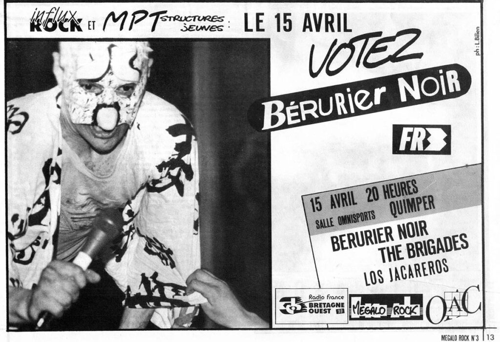 1988.04.15-Berurier-Noirs-1024x701 Los Jacareros, the Brigades, Bérurier Noir (15/04/88)