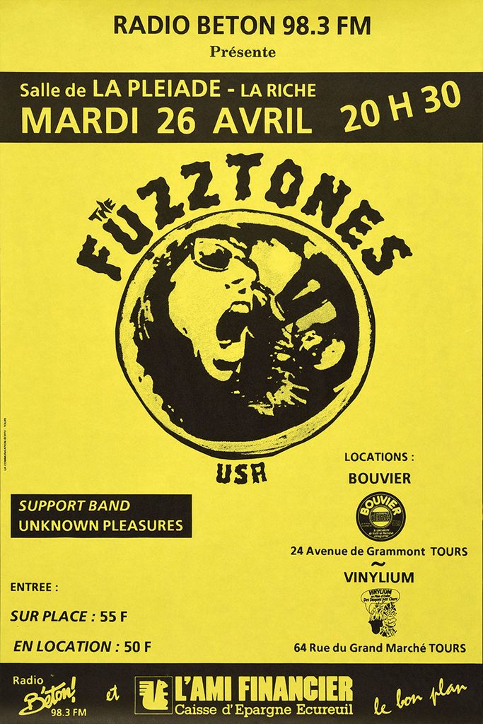 1988.04.26-Affiche01-40-60-imprimee-Copie-683x1024 The Fuzztones,  Unknown Pleasures (26/04/88)