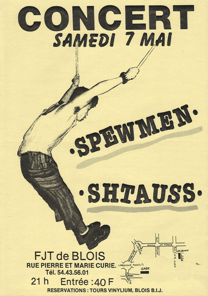 1988.05.07-Affiche01-A3-photocopiee-Copie-722x1024 Shtauss, Spewmen (07/05/88)
