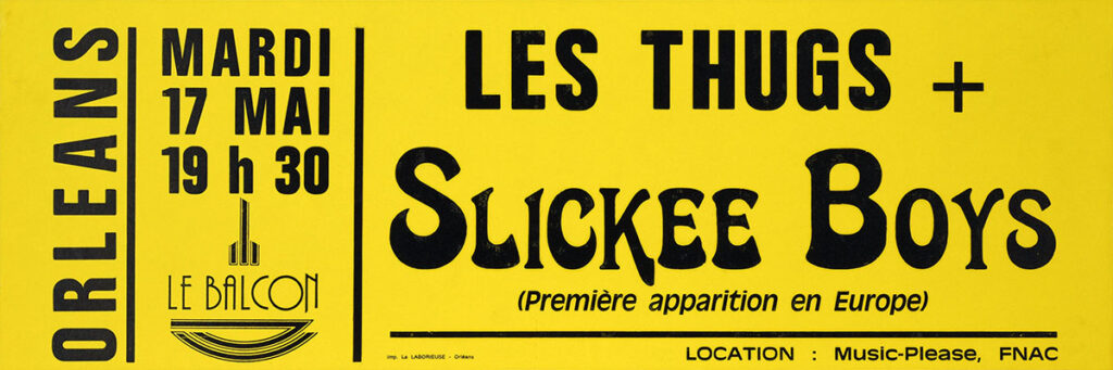 1988.05.17-Affiche01-20-60-imprimee-Michel-Rose-Copie-1024x341 Les Thugs, the Slickee Boys (17/05/88)