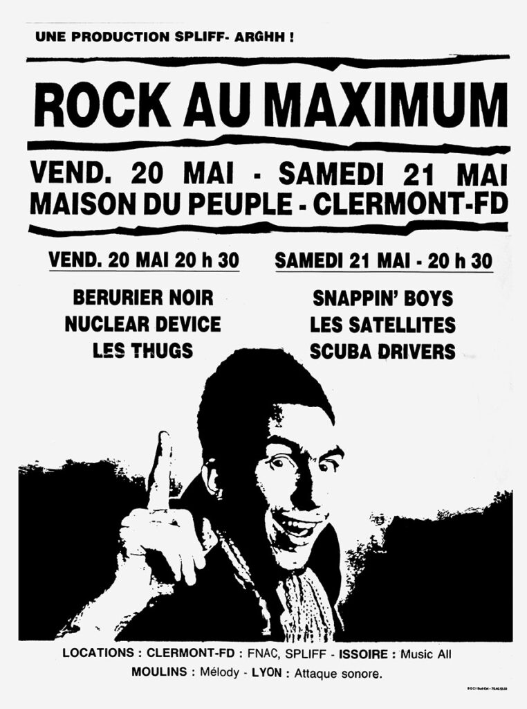 1988.05.20-Affiche01ND-762x1024 "Rock Au Maximum" (20/05/88)