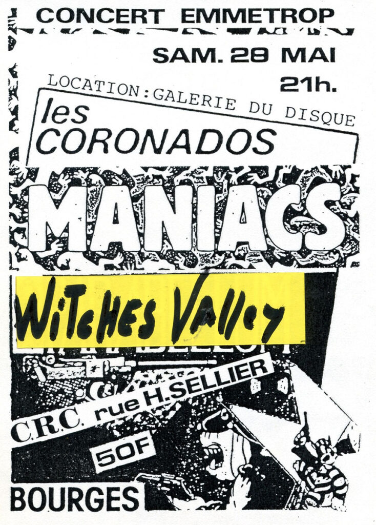 1988.05.28-Max-WellFL-734x1024 Les Coronados, Maniacs, Witches Valley (28/05/88)