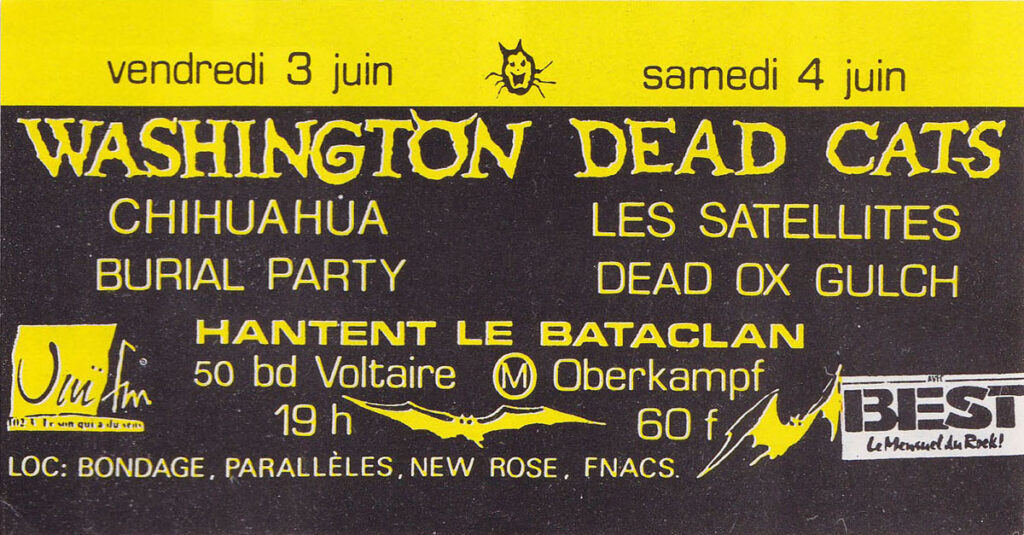 1988.06.03-Flyer01-1024x535 Dead ox Gulch, Satellites, Washington Dead Cats (04/06/88)