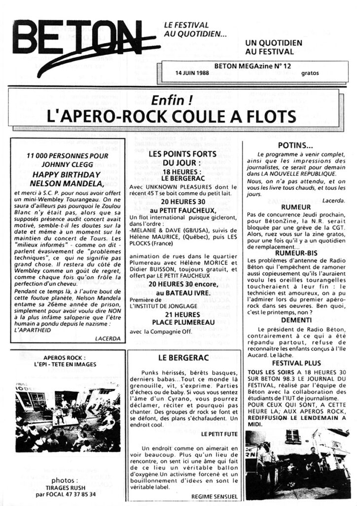 1988.06.14-Beton-megazine-12-Petit-DanielDOr-724x1024 "Pendant l'interruption le spectacle continue" (10 au 21/06/88)