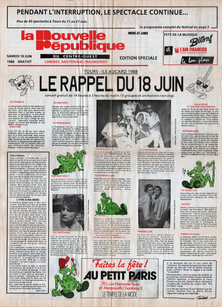 1988.06.18-Feuille01r-imprimee-Radio-Beton-Copie-740x1024 "Le rappel du 18 juin" (18/06/88)