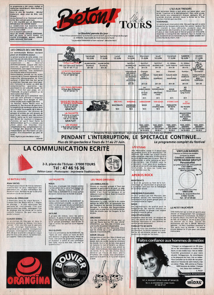 1988.06.18-Feuille01v-imprimee-Radio-Beton-Copie-742x1024 "Le rappel du 18 juin" (18/06/88)