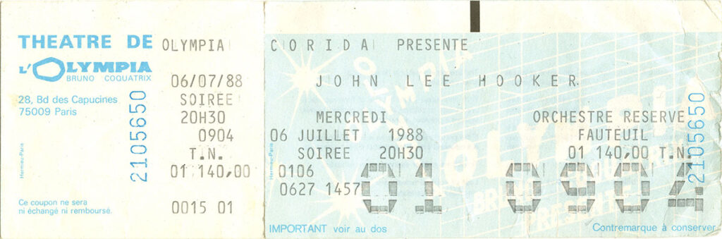 1988.07.06-John-Lee-Hooker-Bruno-BoussardTI-1024x339 John Lee Hooker (06/07/88)