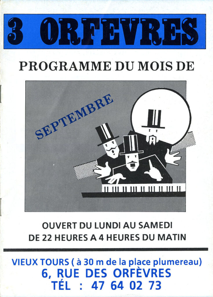 1988.09-3-Orfevres-Petit-DanielPRO01-735x1024 Programme : Les 3 Orfèvres (09/88)