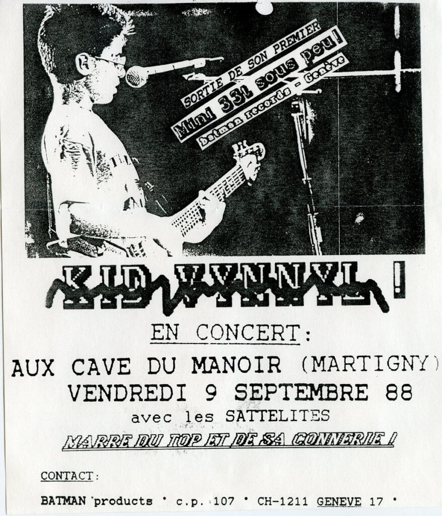 1988.09.09-Kid-Vinyl-Flyer01-Max-Well-878x1024 Kid Vinyl, les Satellites (09/09/88)