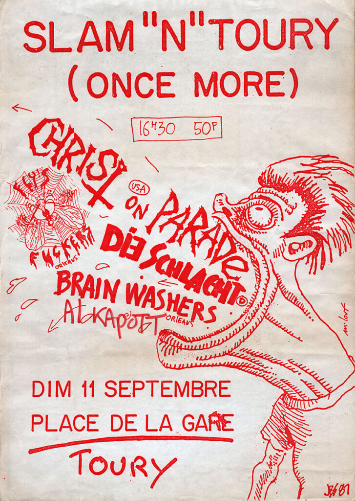 1988.09.11-Affiche01-A3-photocopiee-Michel-Rose-727x1024 "Slam'n'Toury" (11/09/88)