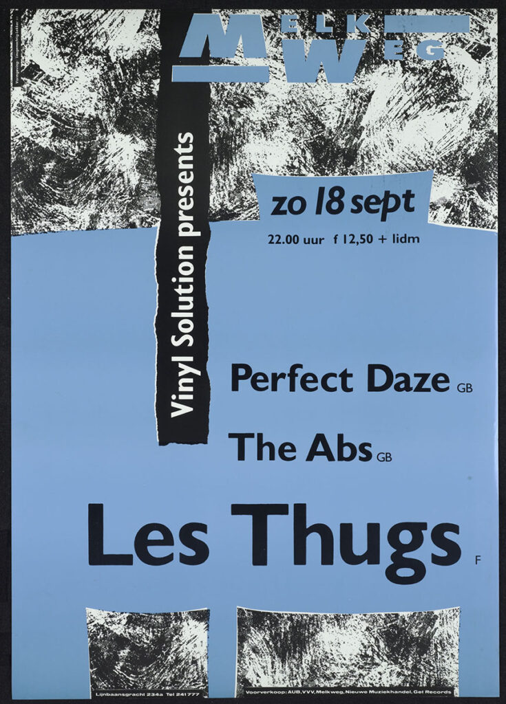 1988.09.18_Flyer-735x1024 Perfect Daze, the Abs, Les Thugs (18/09/88)