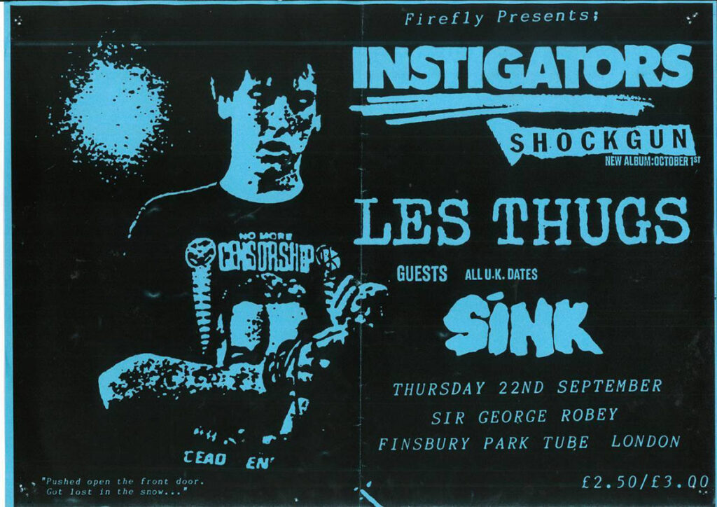 1988.09.22-Affiche-1024x724 Sink, les Thugs, Instigators (22/09/88)