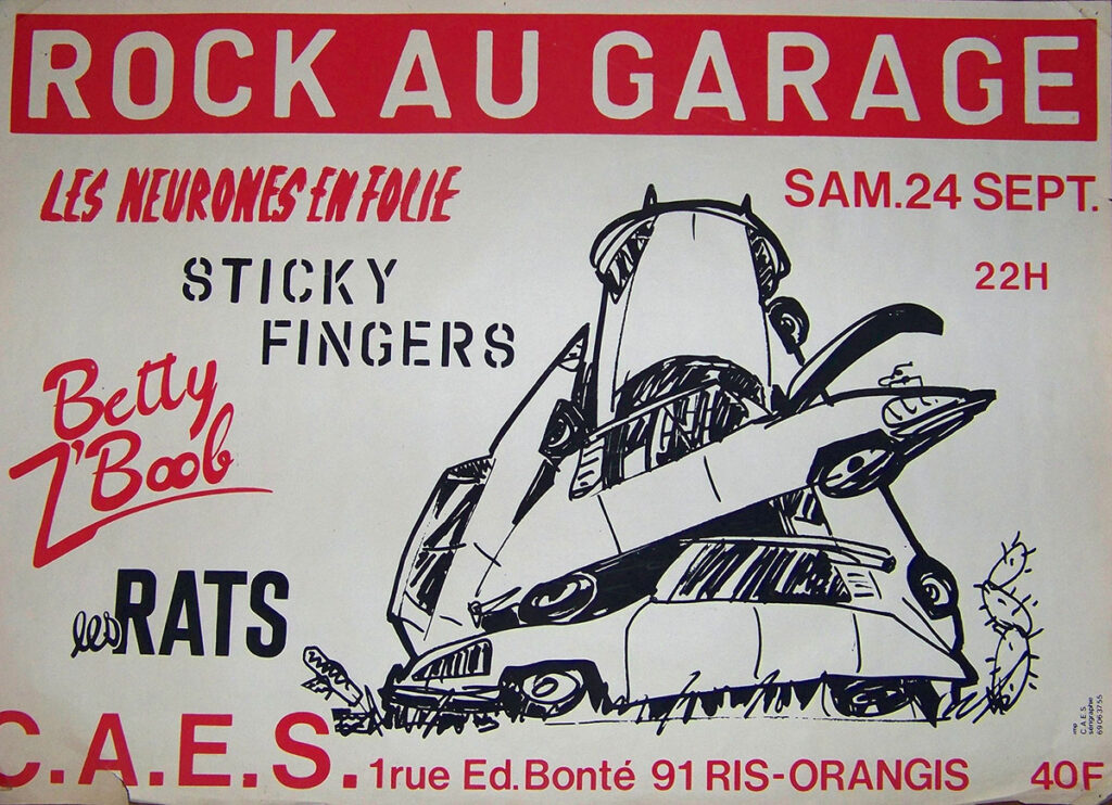 1988.09.24-Vieilles-affiches-Tika-La-Rousse-1024x742 "Rock au garage" (24/09/88)