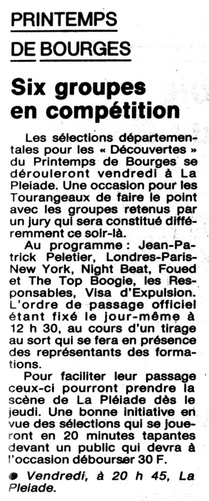 1988.10.11-NRCO.5ADPREa-427x1024 "Découvertes 89 du Printemps de Bourges" (14/10/88)
