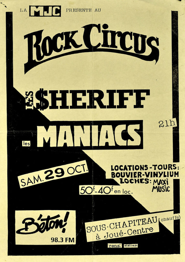 1988.10.29-Affiche01-A3-photocopiee-Cedric-Garnier-Copie-724x1024 Les Shériff, Manicas (29/10/88)