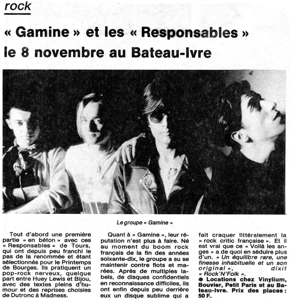 1988.11.08-Presse-NR01-51-Z-4-988x1024 Les Responsables, Gamine (08/11/88)