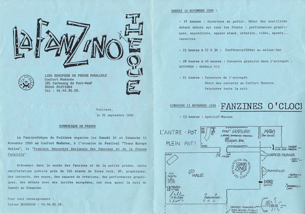 1988.11.10-Doc01v-Oreille-est-Hardie-1024x721 "Trans zines en halles" Watchmen, Karbala 413 (10/11/88)