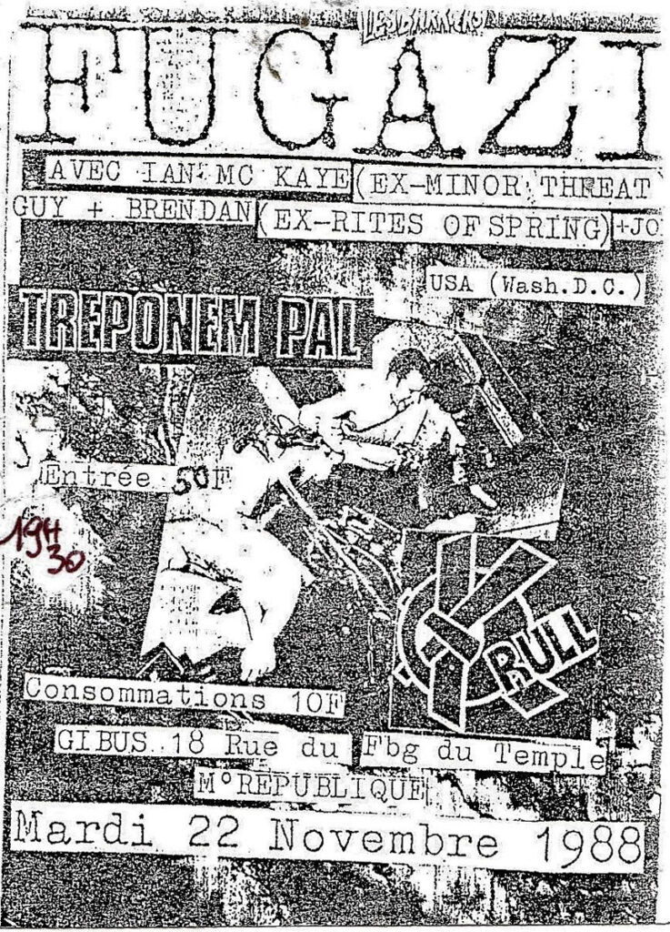 1988.11.22-Laurent-SoonFL-737x1024 Fugazi, Treponem Pal, Krull (22/11/88)
