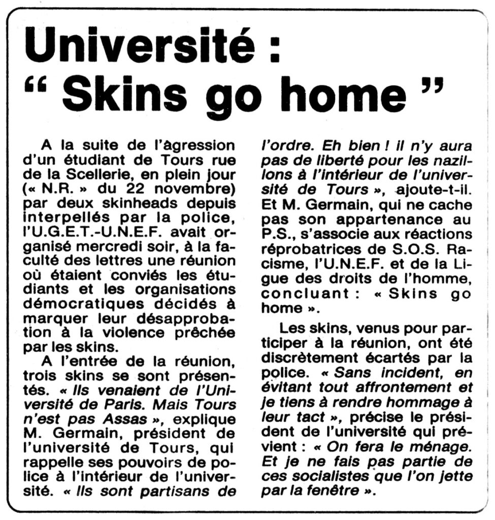 1988.11.26-NRCO.2ADPRE-975x1024 Un jeune homme agressé par des skins (16/11/88)
