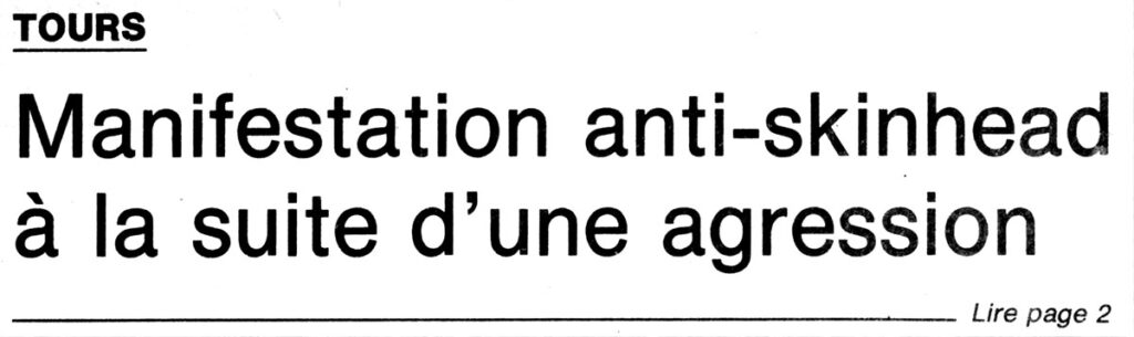 1988.12.01-NRCO.1ADPREa-1024x305 Un jeune homme agressé par des skins (16/11/88)