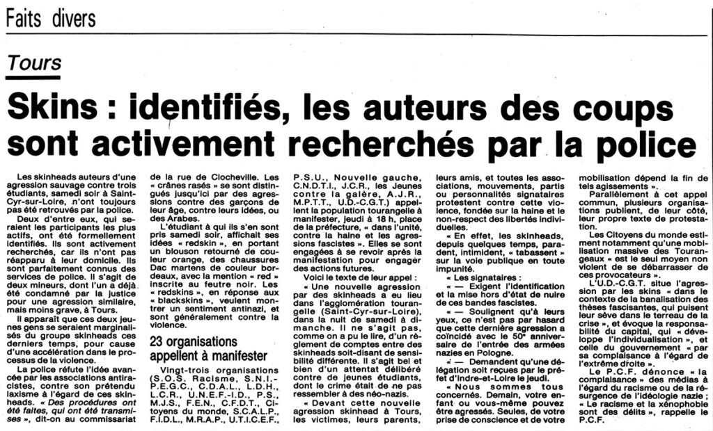 1989.09.06-NRCO.4ADPRE-1024x620 Un jeune homme agressé par des skins (16/11/88)
