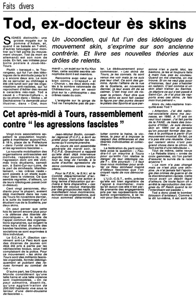 1989.09.07-NRCO.4ADPRE-676x1024 Un jeune homme agressé par des skins (16/11/88)
