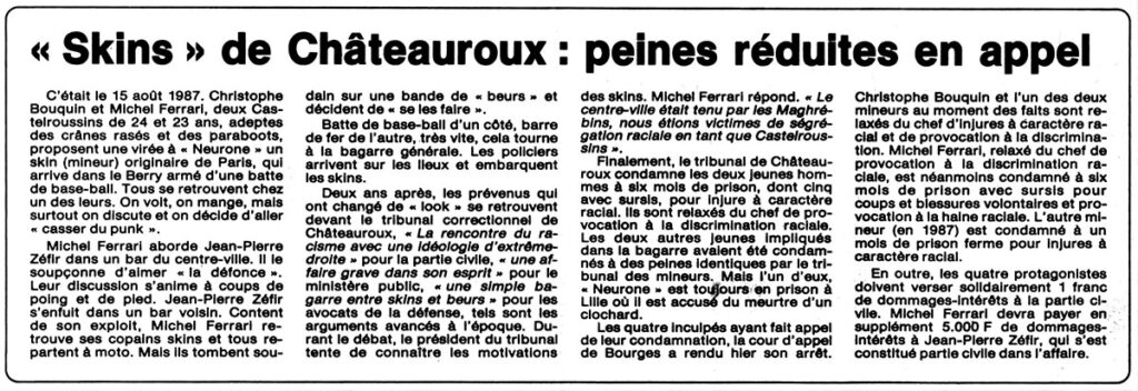 1989.11.10-NRCO.NADPREa-1024x352 Un jeune homme agressé par des skins (16/11/88)
