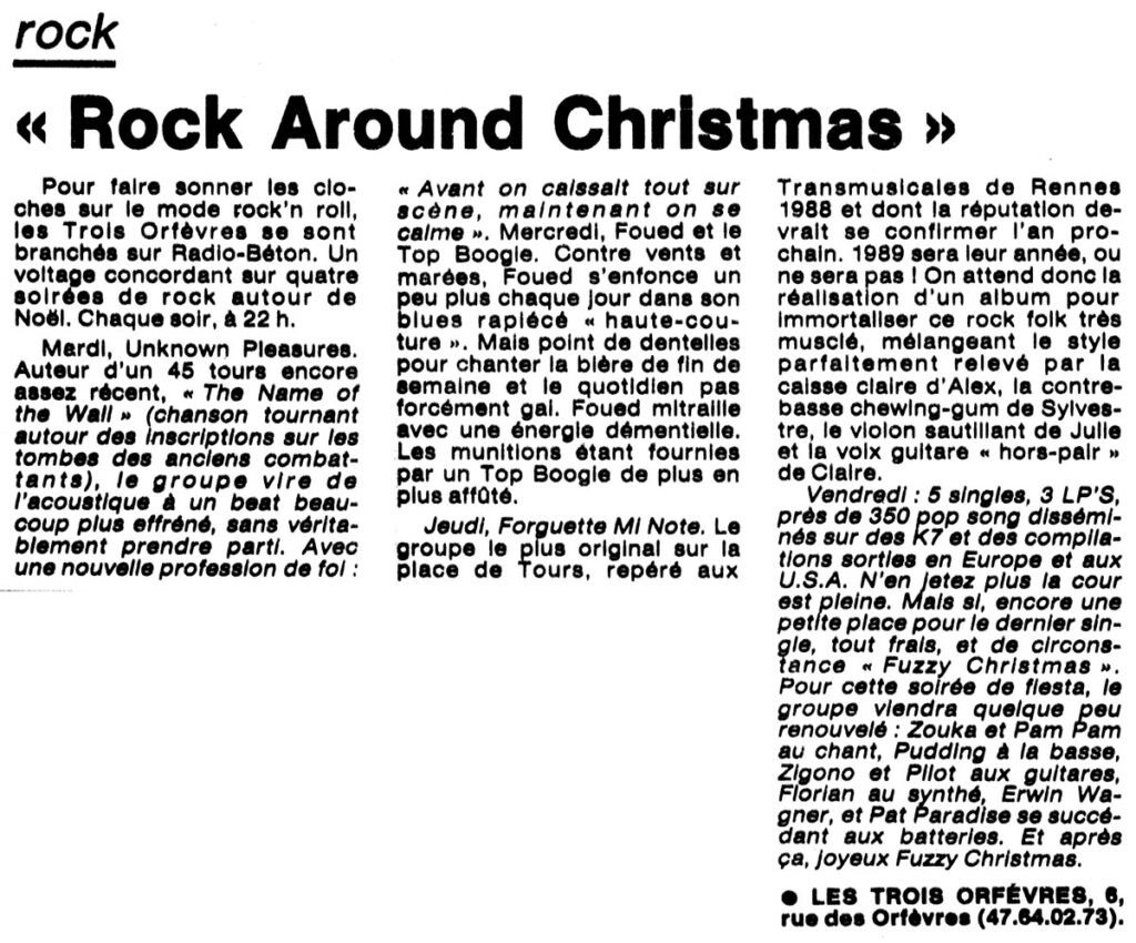 1988.12.19-NRCO.7ADPREa-1024x850 "Rock around christmas" Foued et le Top Boogie (21/12/88)