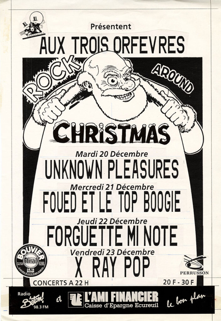 1988.12.20-Radio-Beton-FRAD037_121J122_3DO-705x1024 "Rock around christmas" Unknown Pleasures (20/12/88)