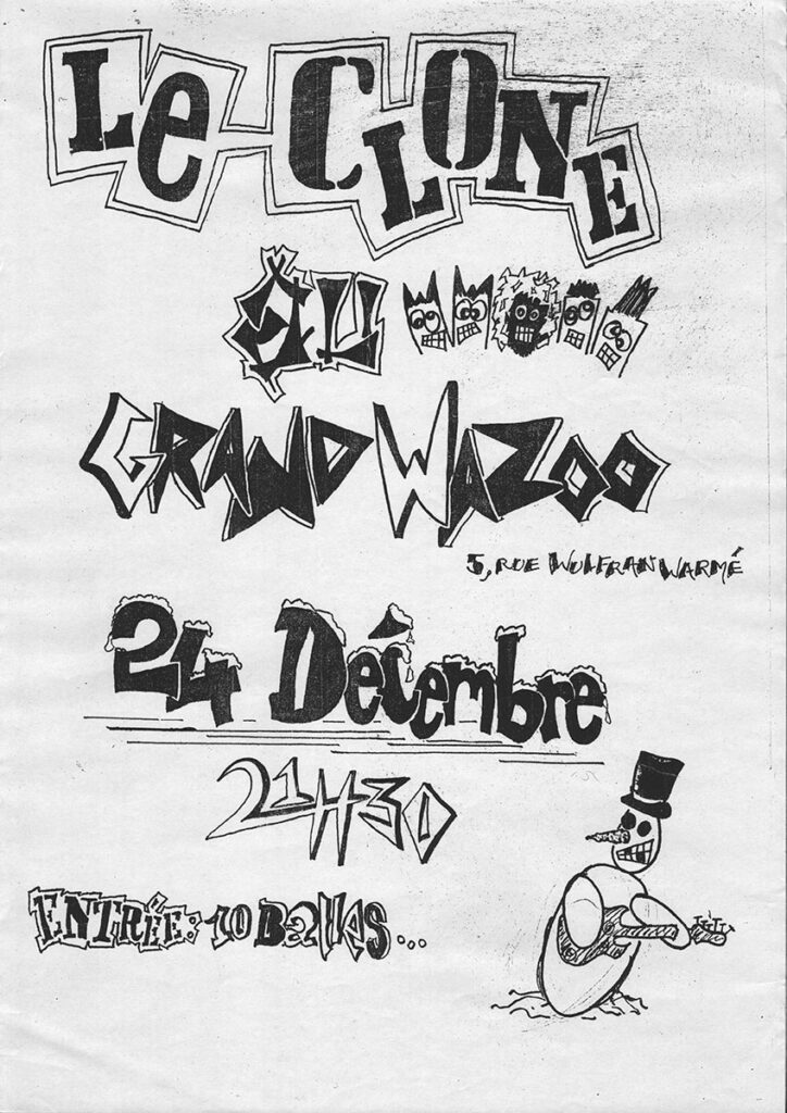 1988.12.24-Affiche01-A3-photocopiee-Herve-Chevallier-724x1024 Le Clone (24/12/88)