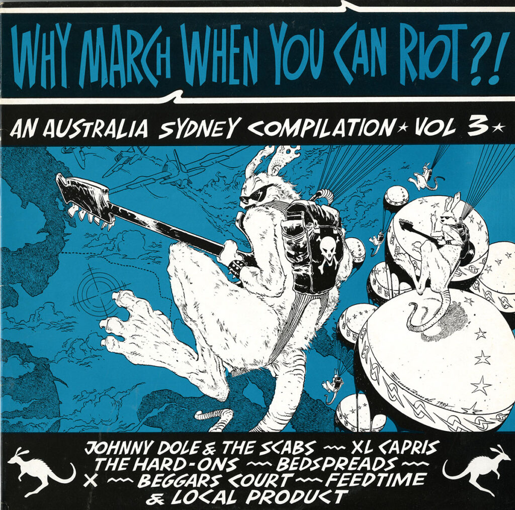 1989.01-Why-march-LP-RipostDI01-1024x1015 "Why march when you can riot?! - An Australia Sydney compilation – Vol 3"