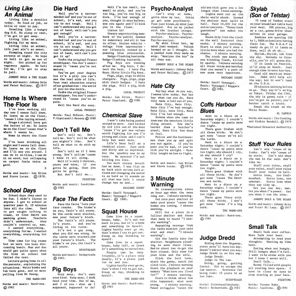 1989.01-Why-march-LP-RipostDI05-1024x1024 "Why march when you can riot?! - An Australia Sydney compilation – Vol 3"