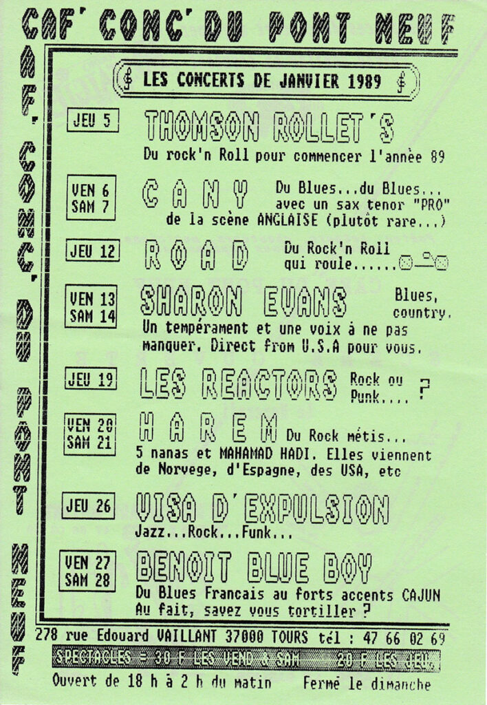 1989.01.05-Flyer01r-Psykout-708x1024 Les Reactors (19/01/89)