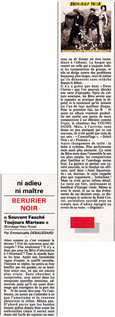 BerurierNoir-Presse-inconnu-04-371x1024 Bérurier Noir "Souvent fauché, toujours marteau !"