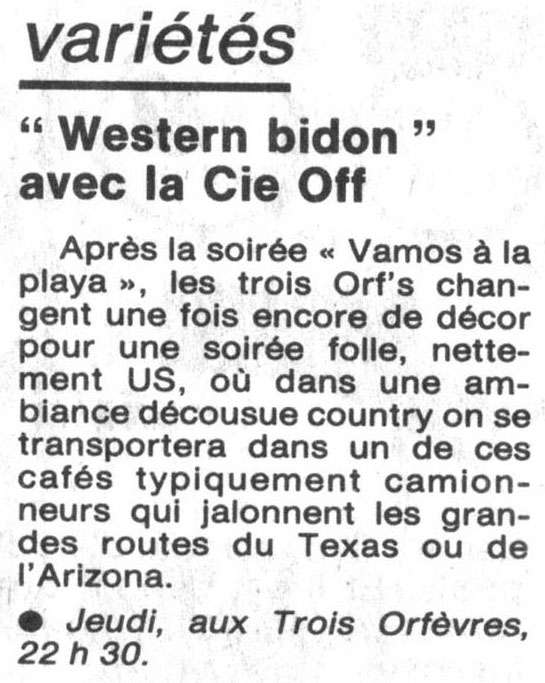 1989.02.01-NRCO.5ADPREd Compagnie Off "Western bidon" (02/02/89)