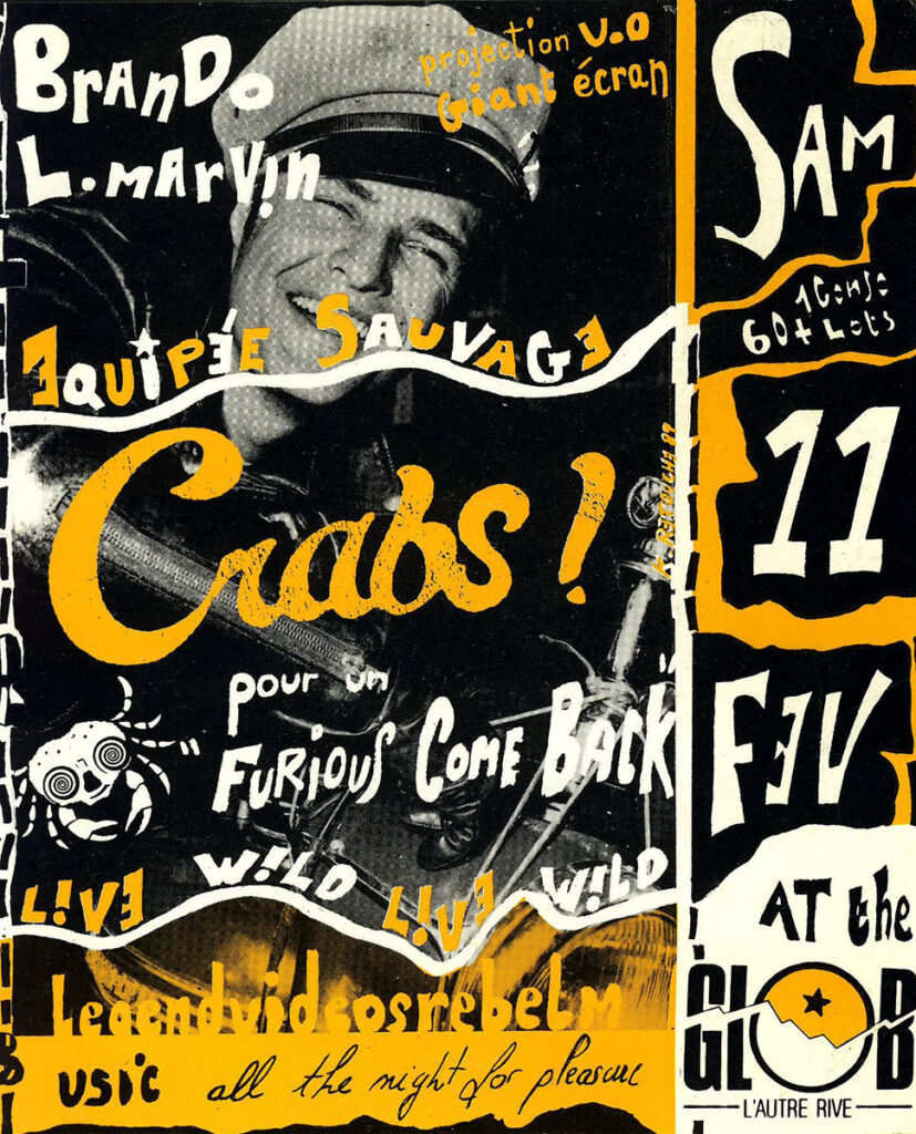 1989.02.11-Flyer01-Crabs-827x1024 Crabs ! (11/02/89)