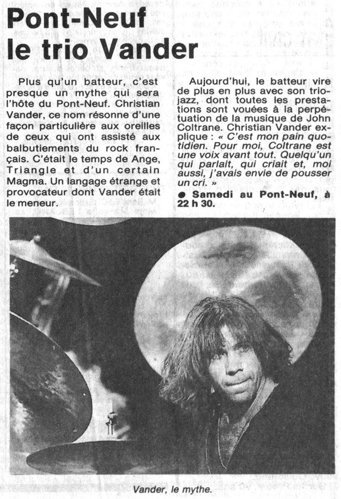 1989.02.14-NRCO.3ADPREd-701x1024 Christian Vander Trio, Patrick Pelletier (17/02/89)