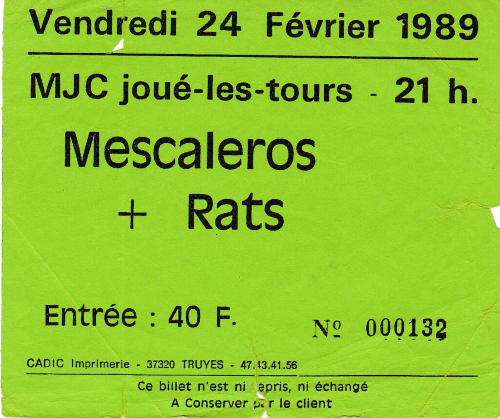 1989.02.24-Ticket01-1024x857 Les Rats, los Mescaleros (24/02/89)