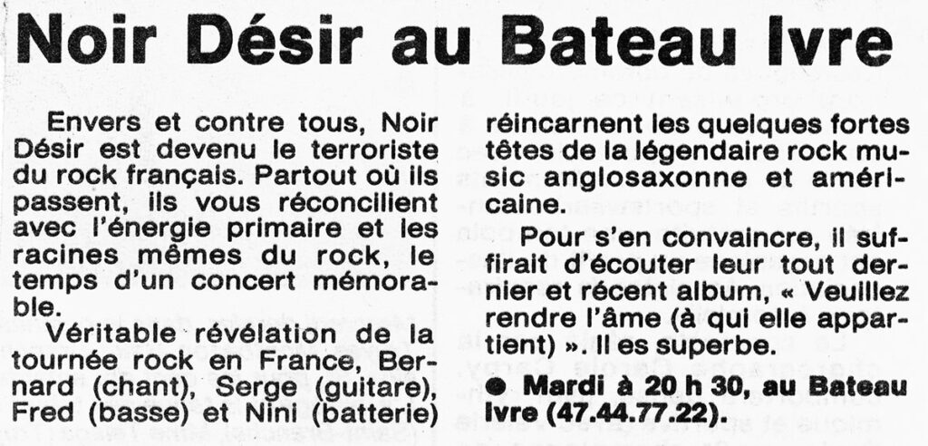 1989.03.02-Presse-NR01-51-Z-4-1024x492 Noir Désir, Shredded Ermines (07/03/89)