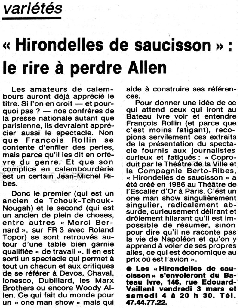 1989.03.03-Presse-NR01-51-Z-4-798x1024 François Rollin "Hirondelle de saucisson" (03 et 04/03/89)