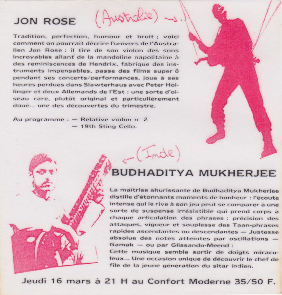 1989.03.07-Flyer01.03-Oreille-est-Hardie-978x1024 Budhaditya Mukherjee, Jon Rose (16/03/89)