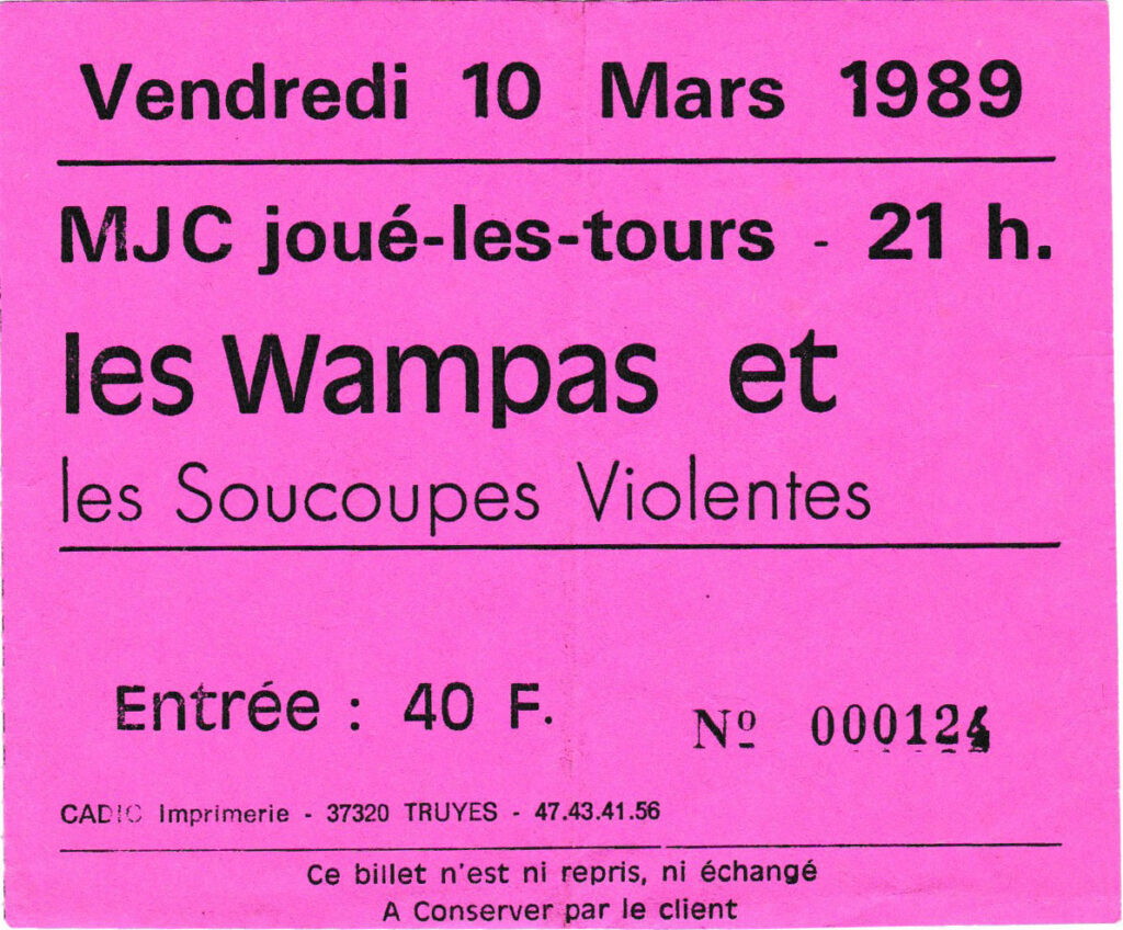 1989.03.10-Ticket01-Psykout-1024x848 Les Soucoupes Violentes, Wampas (10/03/89)