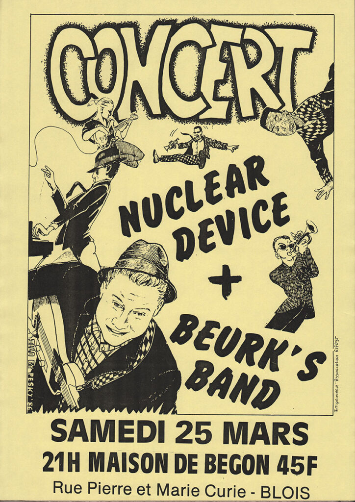1989.03.25-Affiche02-A3-photocopiee-Copie-724x1024 Les Frelons, Nuclear Device (25/03/89)