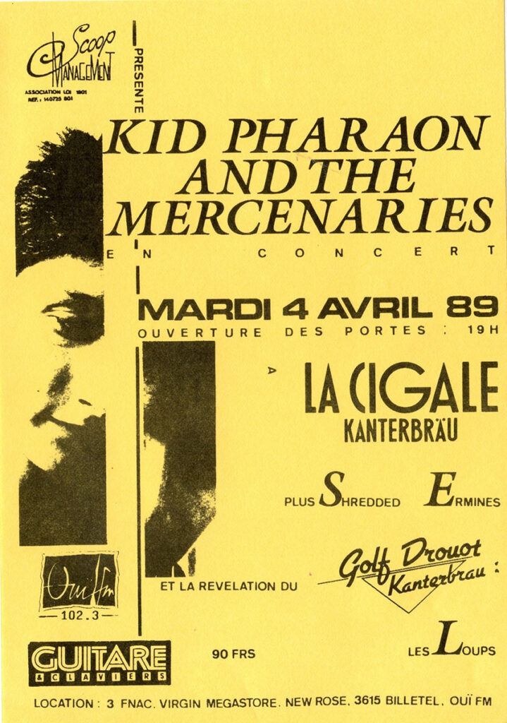 1989.04.04-Max-WellFL-719x1024 Kid Pharaon and The Mercenaries, Shredded Ermines, les Loups (04/04/89)