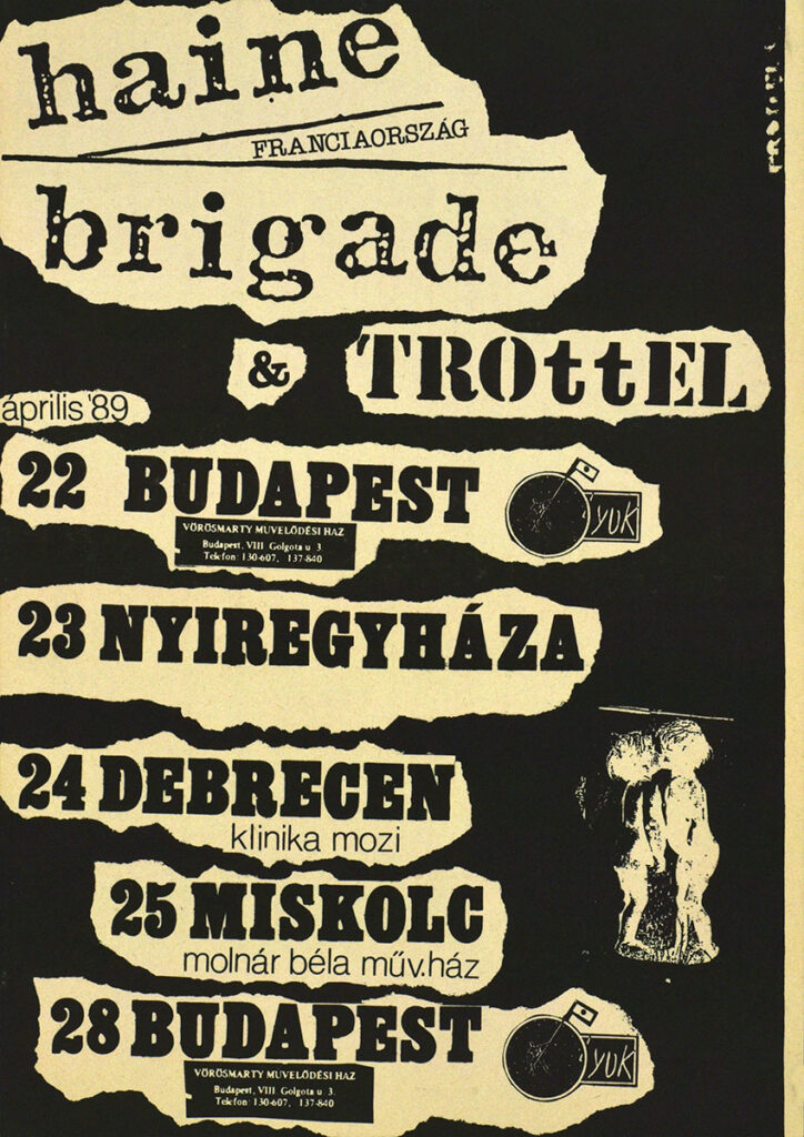 1989.04.22-Berurier-Noir-Affiche01-A3-photocopiee-Philippe-Ricard-Copie-724x1024 Haine Brigade, Trottel (22/04/89)